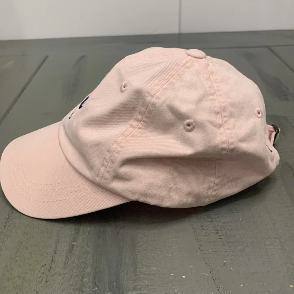 Vineyard Vines Texas Hat Pink Strapback Cap Adjustable Womens Ladies
